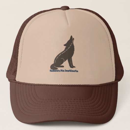 Casquette Chapeau WOLVES (Devant)