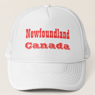 Casquette Chapeaux de camionnette de Terre-Neuve-et-Labrador