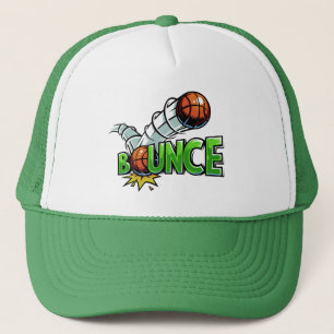 Casquette Chapeaux de camionneur de basketball BOUNCE