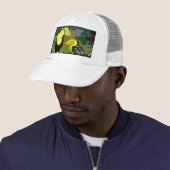 Casquette Chapeaux Trucker : Oiseaux Tropicles (En situation)
