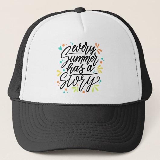 Casquette Chaque Été A Une Histoire -23431 (Devant)