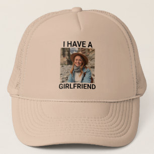 Casquette Chaque fois que je sors, j'ai une petite amie Phot