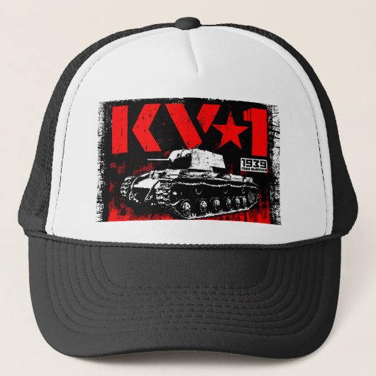 Casquette Char lourd soviétique KV-1 (Devant)