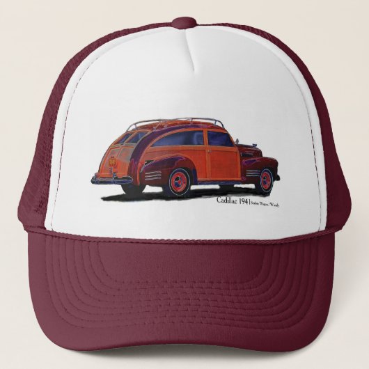 Casquette Chariot de station de Cadillac 1941/Woody (Devant)