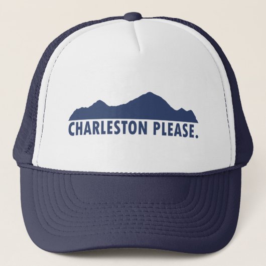 Casquette Charleston Virginie-Occidentale S'il vous plaît (Devant)