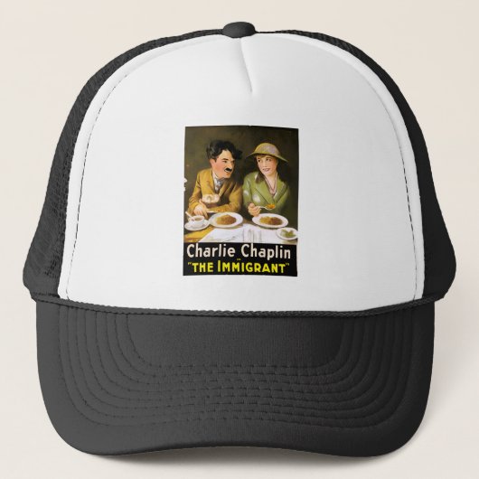 Casquette Charlie Chaplin/Le Chapeau Du Camionneur Immigrant (Devant)