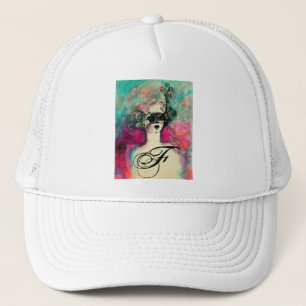 Casquette CHARME MONOGRAM / Beauté mystérieuse avec masque