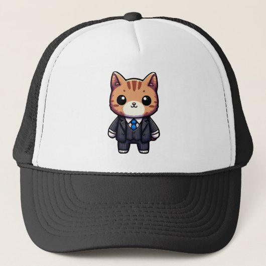 Casquette Charming Chat Boss (Devant)