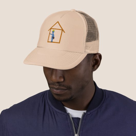 Casquette Charpentier (En situation)