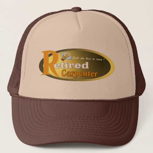 Casquette Charpentier retraité (Devant)