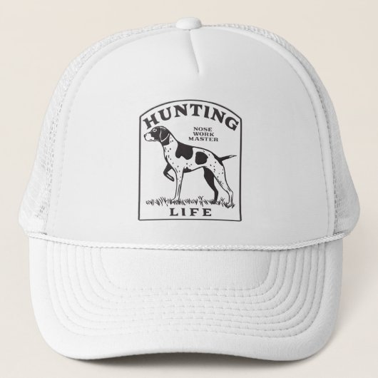 Casquette Chasse au chien (Devant)