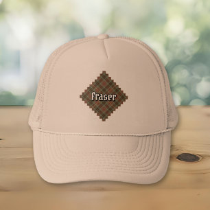 Casquette Chasse Clan Fraser Chasse Chapeau Patiné Tartan Tr