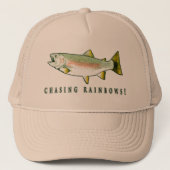 Casquette Chasse du truite arc-en-ciel (Devant)