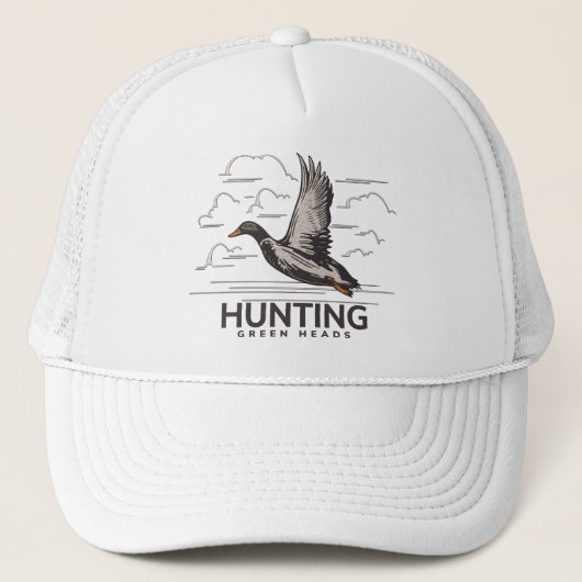 Casquette Chasseur de canards (Devant)