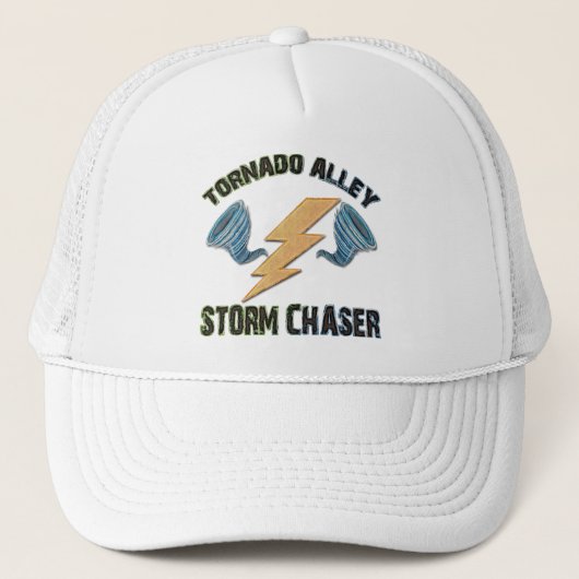 Casquette Chasseur de tempête d'allée de tornade (Devant)