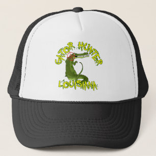 Casquette Chasseur Louisiane d'alligator