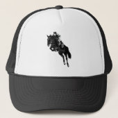 Casquette Chasseur mignon Cheval de cavalier (Devant)