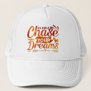Casquette CHASSEZ VOS RÊVES soumission motivationnelle cadea