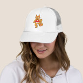 Casquette Chat à l'exécution (En situation)