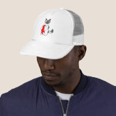 Casquette Chat avec jeton de poker (En situation)