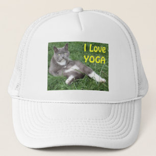 Casquette Chat Chapeau J'aime Yoga