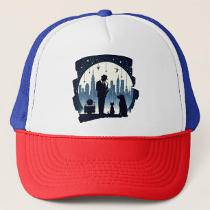 Casquette Chat, chien, Jazz