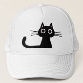 Casquette Chat cool Black Kitty | Fun Feline Design Unisex (Devant)