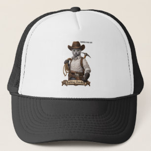 Casquette Chat Cowboy Russian Blue – Construire la Liberté