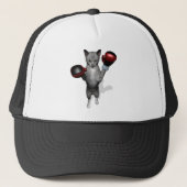 Casquette Chat de boîte (Devant)