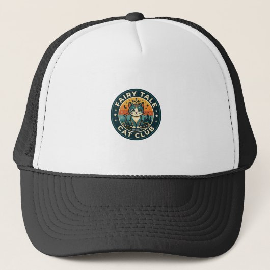 Casquette Chat de conte de fées Conception de chaton mignon (Devant)