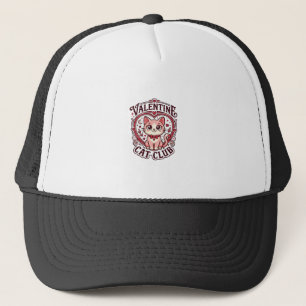 Casquette Chat de la Saint-Valentin Dessin drôle pour amateu
