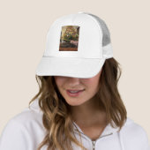 Casquette Chat de Noël (En situation)