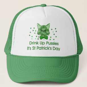 Casquette Chat de Scrapper du jour de St Patrick