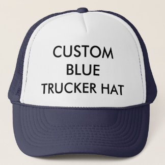 Casquette CHAT DE TRUCKER BLEU ET BLANC DE MARINE Personnali