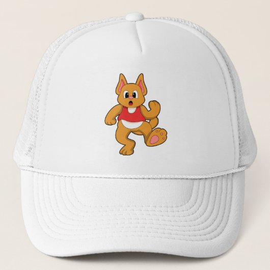 Casquette Chat en course (Devant)
