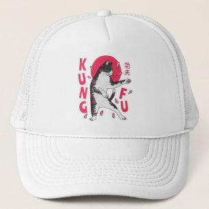Casquette Chat Kung Fu
