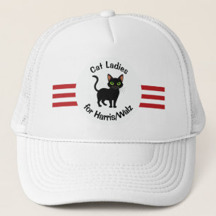 Casquette Chat Ladies for Harris/Walz Design