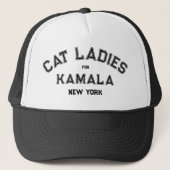 Casquette Chat Ladies For Kamala 2024 Custom State (Devant)