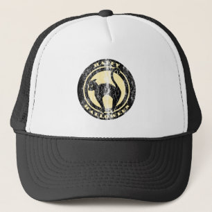 Casquette Chat noir d'Halloween Retro