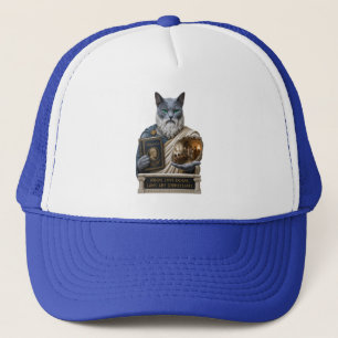 Casquette Chat Platoon Bleu Russe