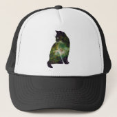 Casquette Chat spatial (Devant)