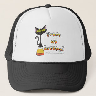 Casquette Chat sur Candy Corn-Treat Me Sweetty