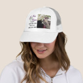 Casquette Chat sur un casquette... (En situation)