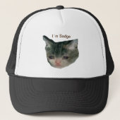Casquette Chat triste (Devant)