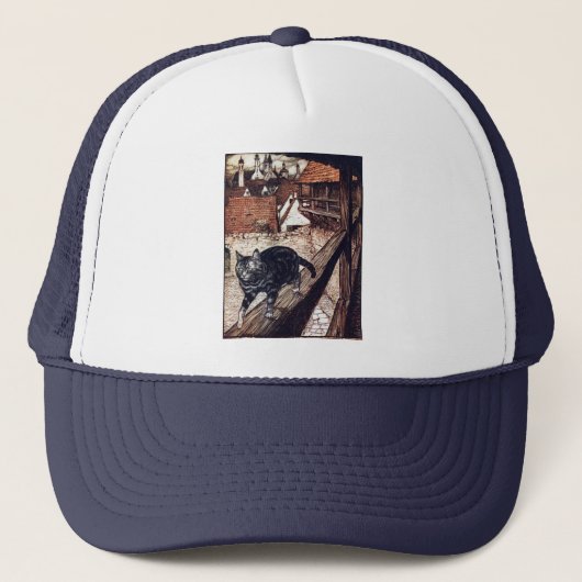 Casquette Château de chat Rackham Illustration (Devant)