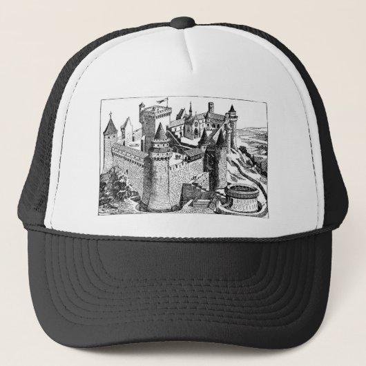 Casquette Château médiéval (Devant)