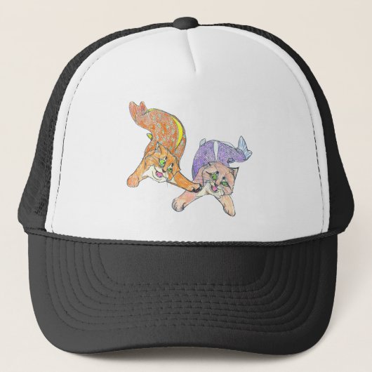 Casquette Chatons de poisson-chat - vous êtes lui ! (Devant)