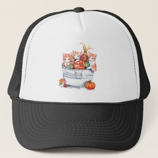 Casquette Chatons de récolte (Devant)