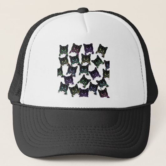 Casquette Chats cool (Devant)