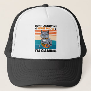 Casquette Chats Et Jeux Pour Le Jeu Vidéo Amoureux des chats